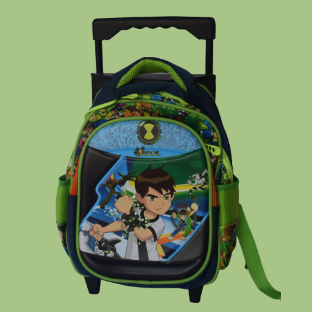 Ben 10 trolley school bag best sale