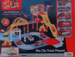 FIRE SCENE 58PCS TRACK SET (FJ-612)