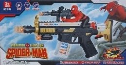 VIBRATION LIGHT GUN SPIDER MAN (998)