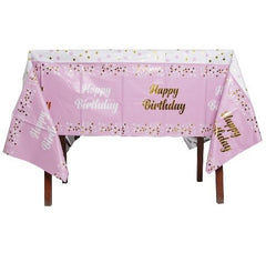 Birthday Printed Table Cover For Party Decoration