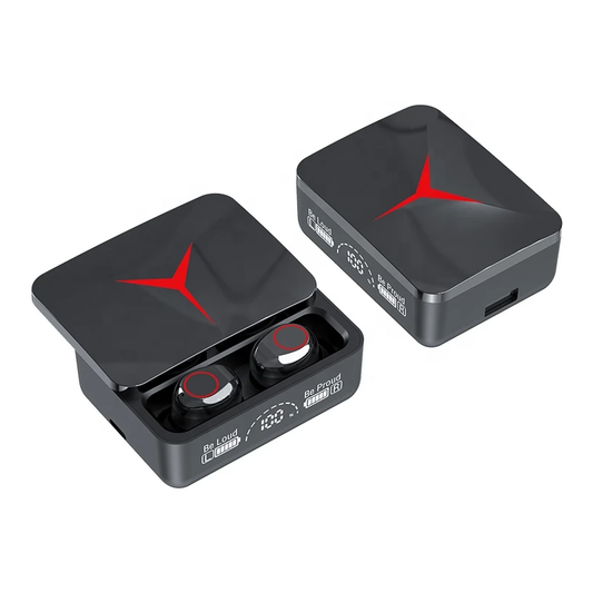 M90 Pro Earbuds TWS Bluetooth 5.2 Headphones Touch Control Earphones Led Display Headset 9d Hifi Quality