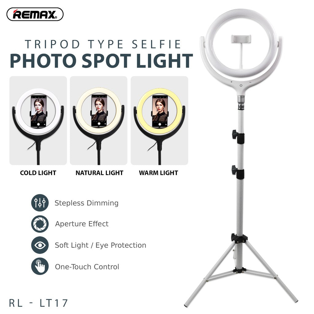 Remax 26cm With Stand Life Desktop Selfie Spot Light Rl-Lt17