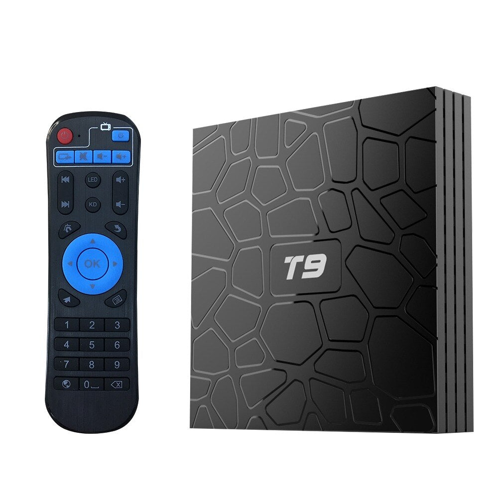 Smart Box T9 4gb+64gb Quad Core 4k Ultra HD 9.0