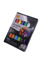 Keep Smiling Acrylic Paint 30ml Set Of 12-school2office.com-acrylic paint,art supplies,new,paints and mediums