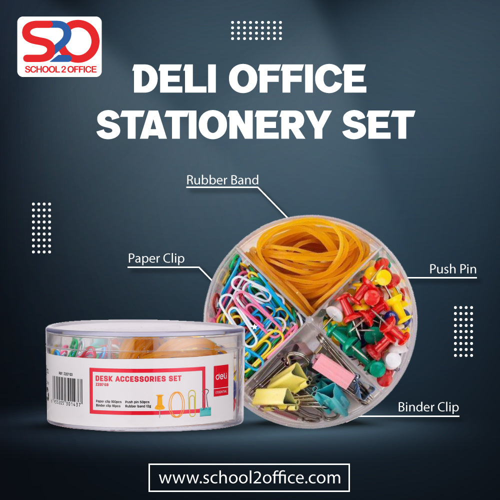 Deli Office Stationery Set 8500