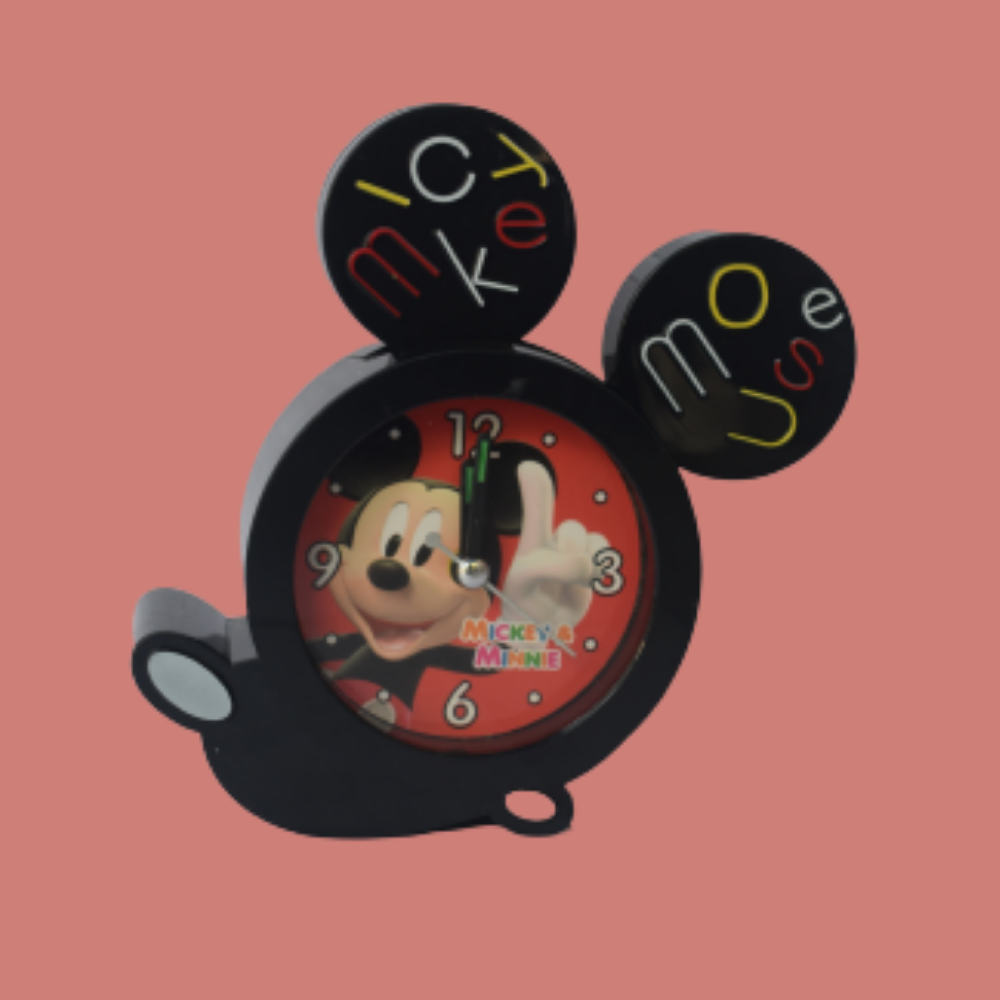 Disney Mickey Mouse Ears Desk Clock