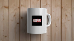 Marvel Logo Black Design Mug