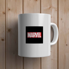 Marvel Logo Black Design Mug