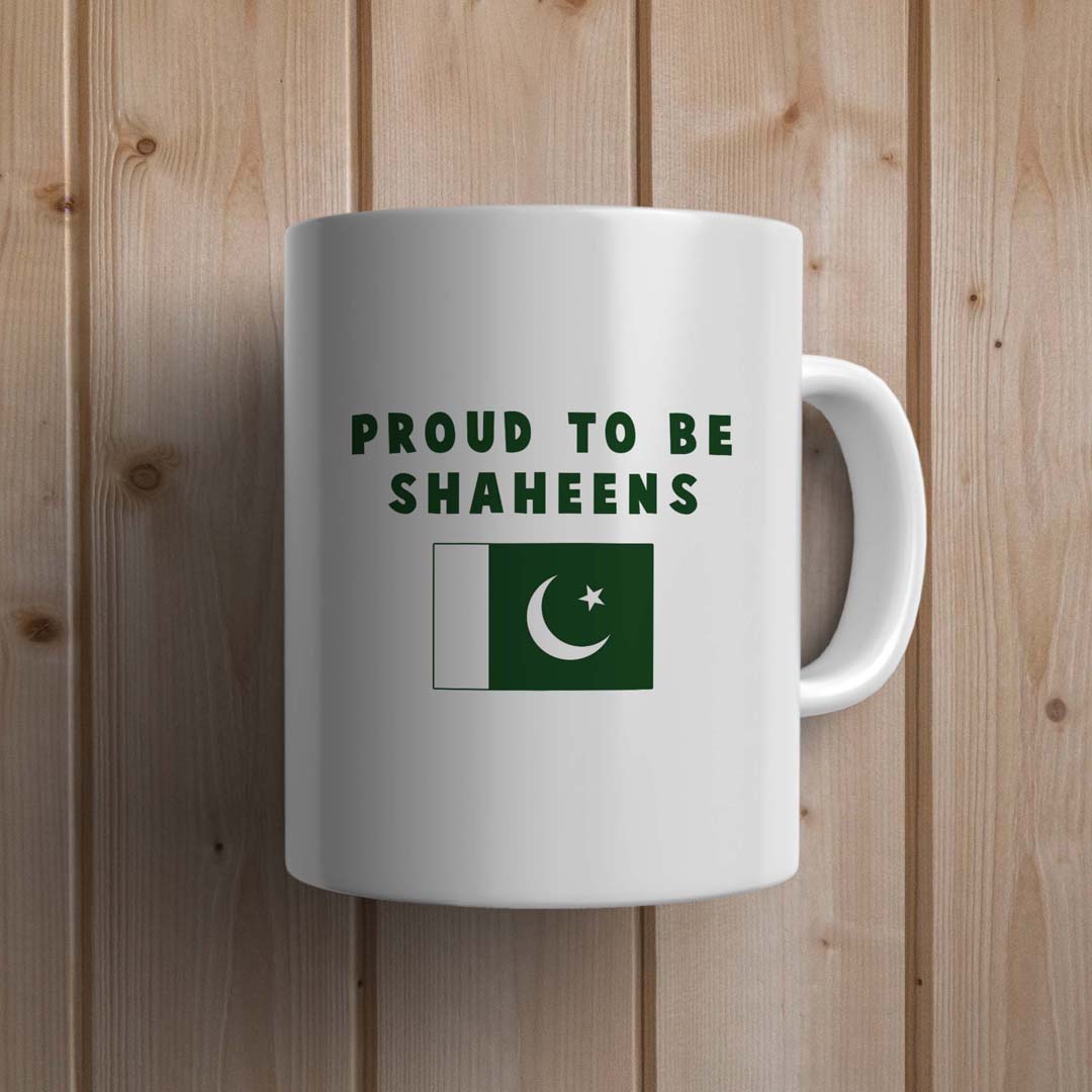 Proud to be Shaheens Statement Mug