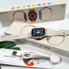 GS8 Ultra Iwo Smart Watch Series 8 Sport Watches Men Women NFC Call Wireless Charging Smartwatch 2022 New For Apple Android Black