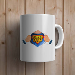 Super Dad Figure Design Mug