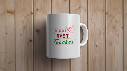 World's Best Teacher Statement Mug