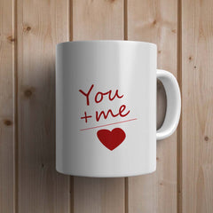 You + Me Statement Mug