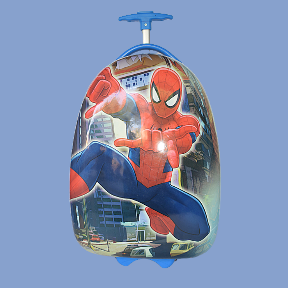 Spiderman Blue Hard Case Trolley Bag 5101