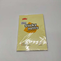 Sticky Note Pad 6*8 100 Sheets Yellow