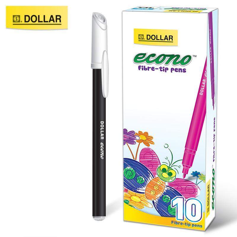 Dollar Econo Color Marker Pack Of 10-school2office.com-markers & highlighters,school supplies