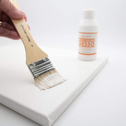 GESSO Base Making Paint Brush Set 3 Piece