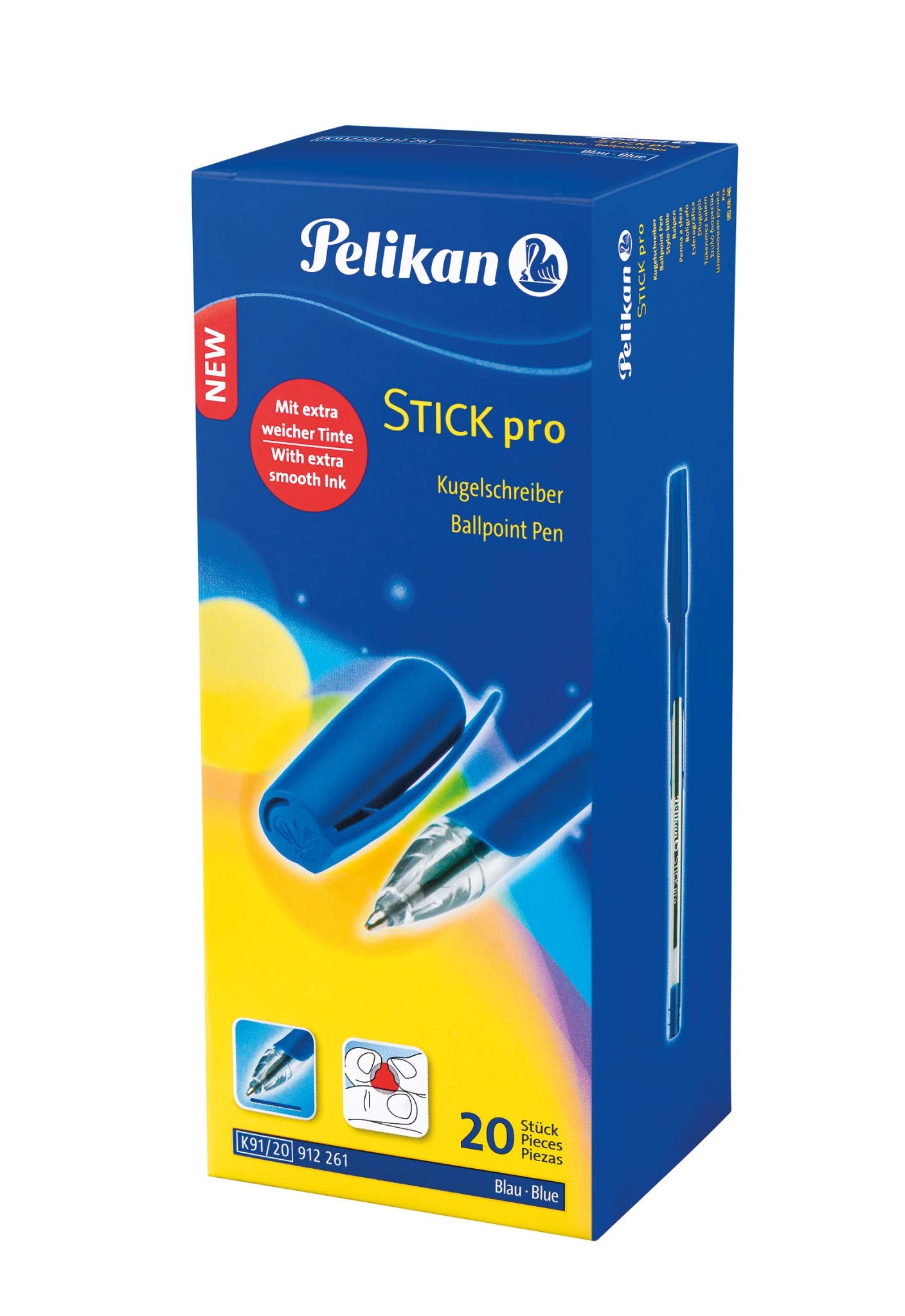 Stam Onderdrukken Minder dan Pelikan Stick Pro Ballpoint Pen Single Piece – School2Office