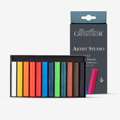 Cretacolor Artist Studio Soft Pastels Set Of 12 Pcs-school2office.com-art supplies,new,paints and mediums,soft pastel