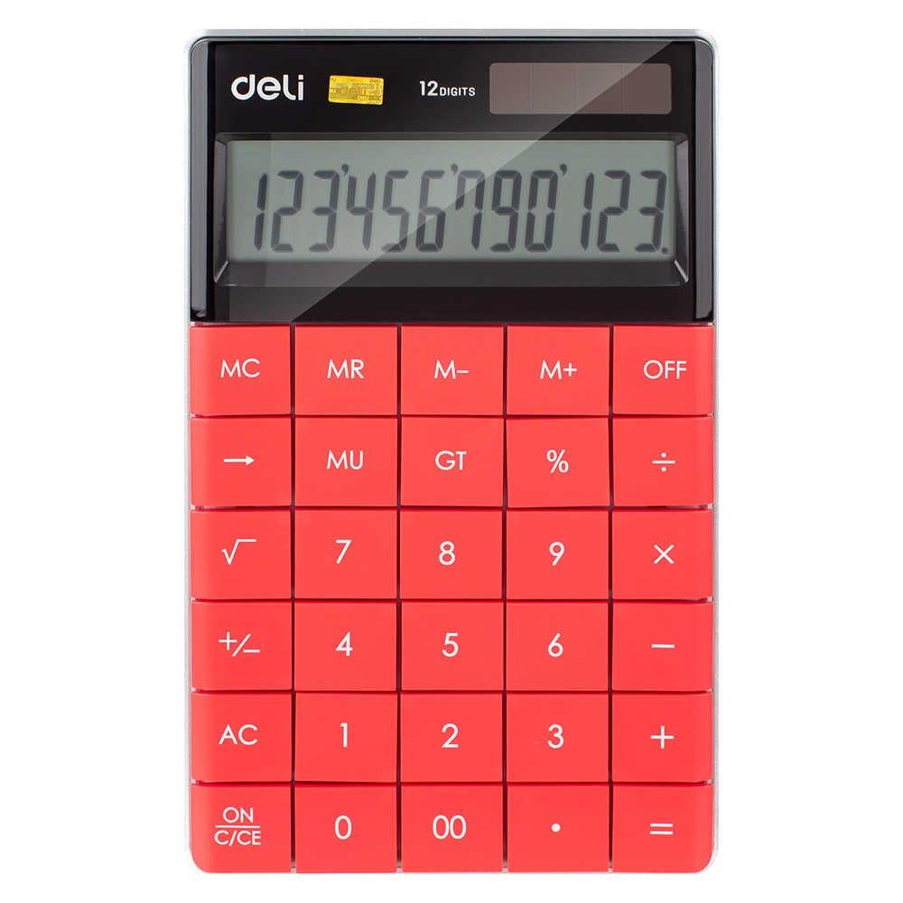 Deli E1589 Modern Soft Calculators 12-digit