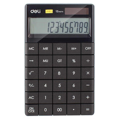 Deli E1589 Modern Soft Calculators 12-digit