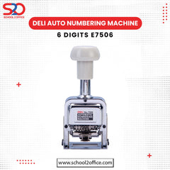 Deli Auto Numbering Machine 6 Digits E7506
