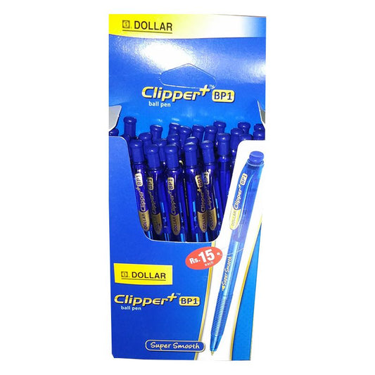 Dollar Clipper+ Ballpoint Pen Pack Of 10