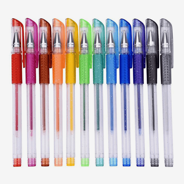 Glitter discount gel pens