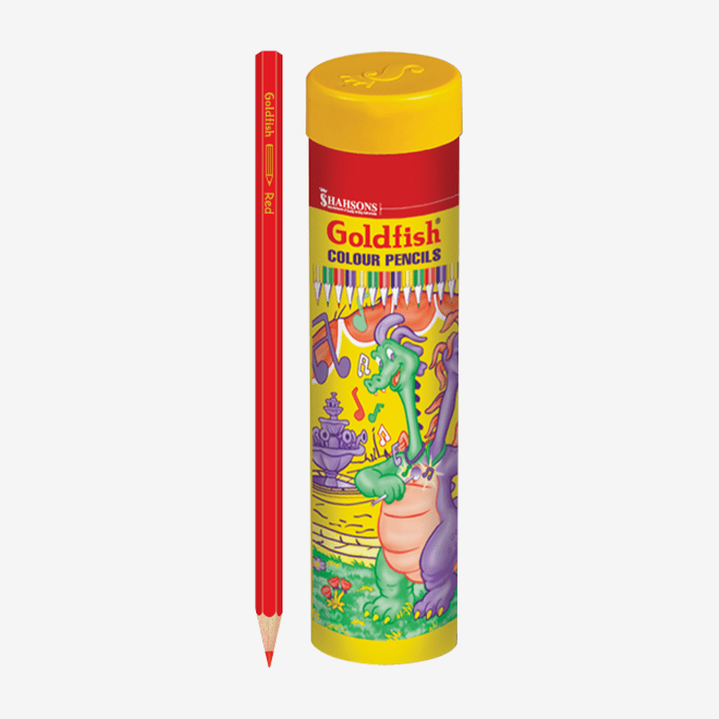 Goldfish Flupa Color Pencil Pack Of 24 Tin