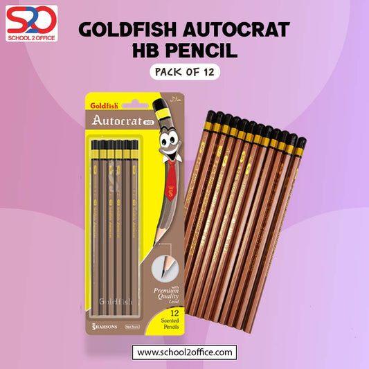 Goldfish Autocrat HB Pencil Pack of 12