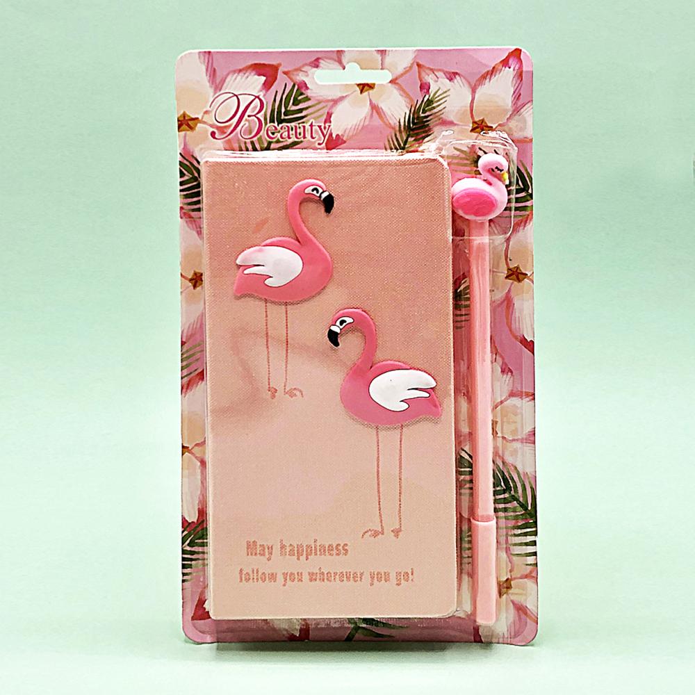 Packed Double Flamingo May happiness Follow You Journals