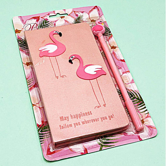 Packed Double Flamingo May happiness Follow You Journals