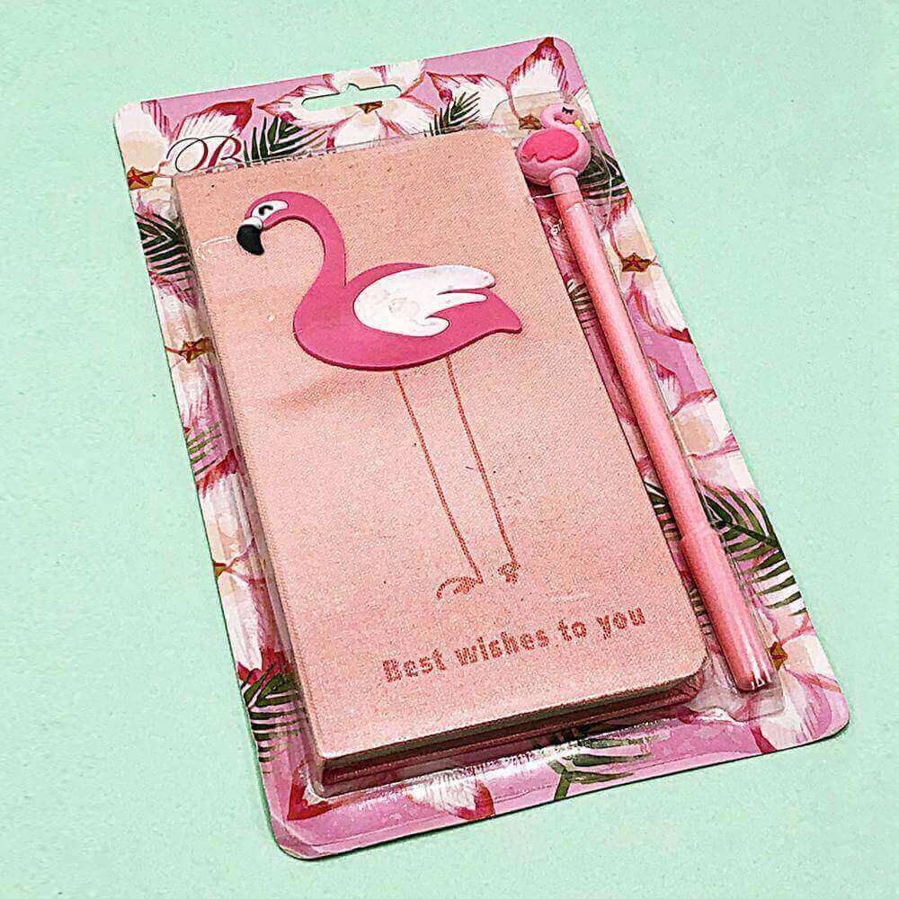 Packed Flamingo Best Wishes To You Journals