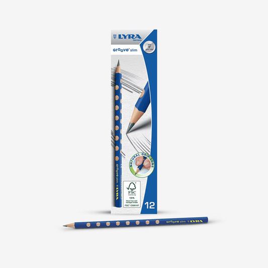 Lyra Slim Groove Hb Lead Pencils (Single Piece)