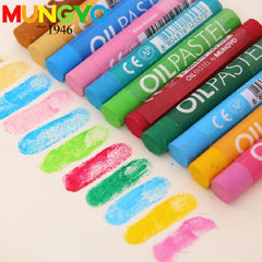 Mungyo Oil Pastels Color Pack Of 12 Pieces