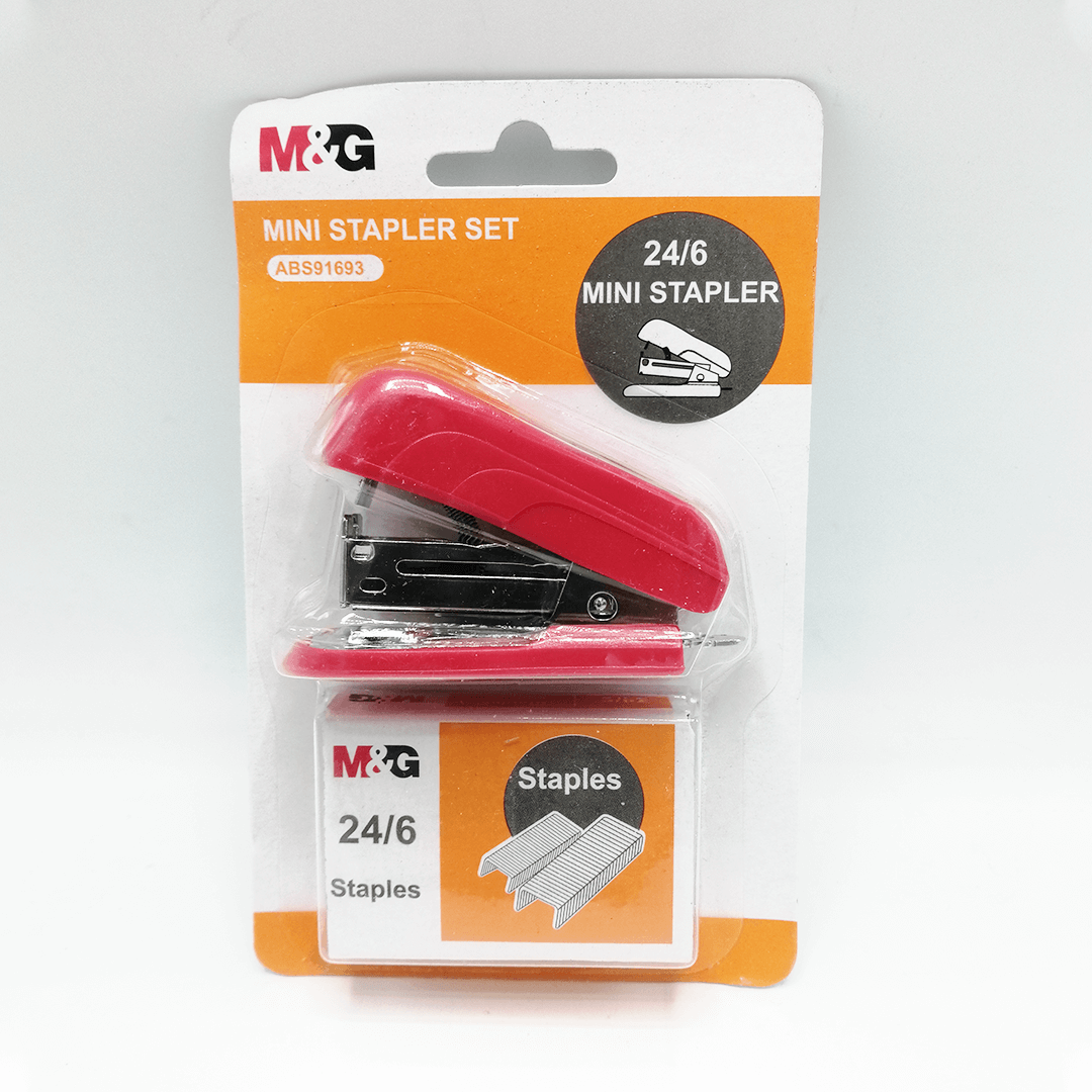 M&G Mini Stapler Set ABS 91693