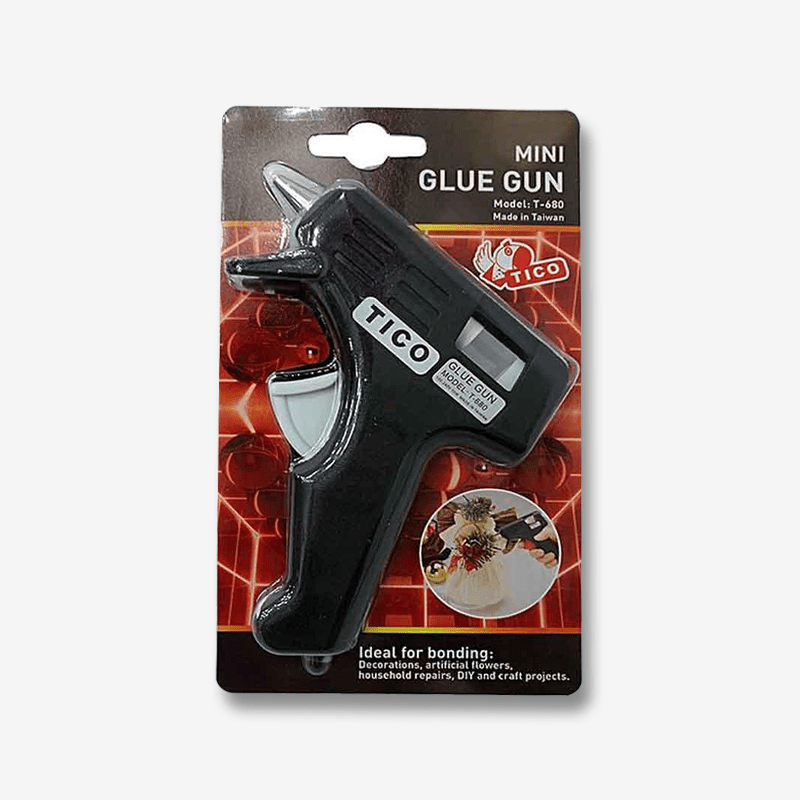 TICO Mini Glue Gun Black For Crafting