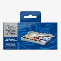 Winsor Newton Cotman Watercolor Sketchers Pocket Box 12 Half Pans
