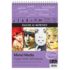 Daler Rowney Mixed Media Paper Drawing Pads