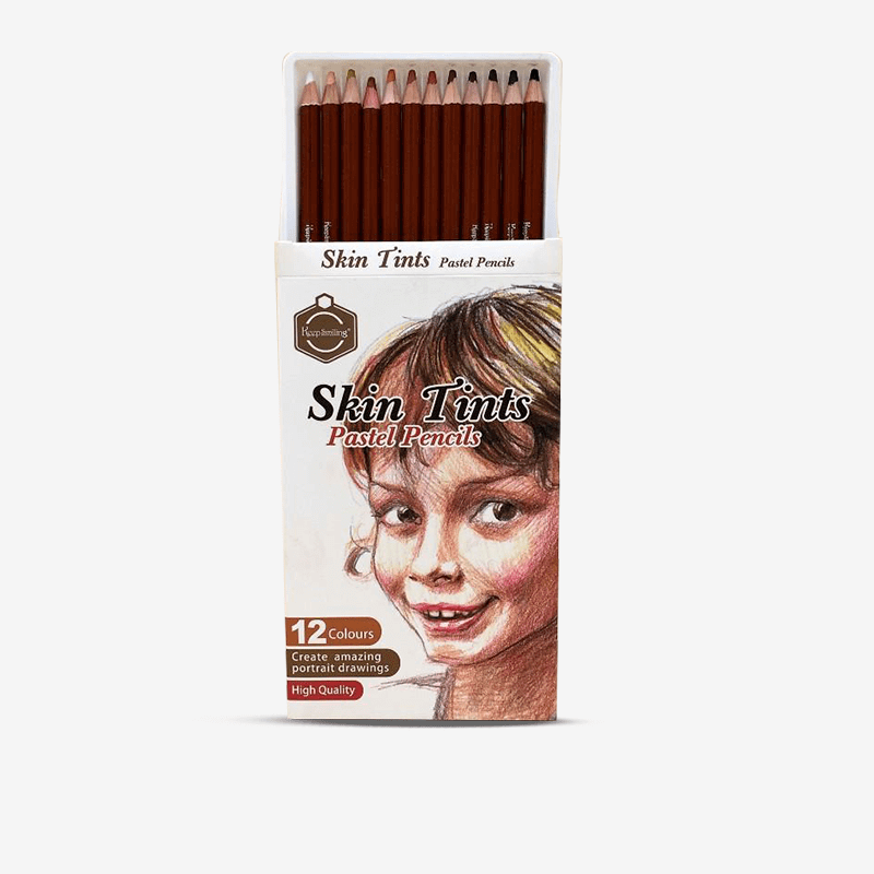 Keep Smiling Skin Tint Pastel Color Pencils
