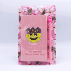Yellow Smiley Cute Journal Diary With Gel Pen