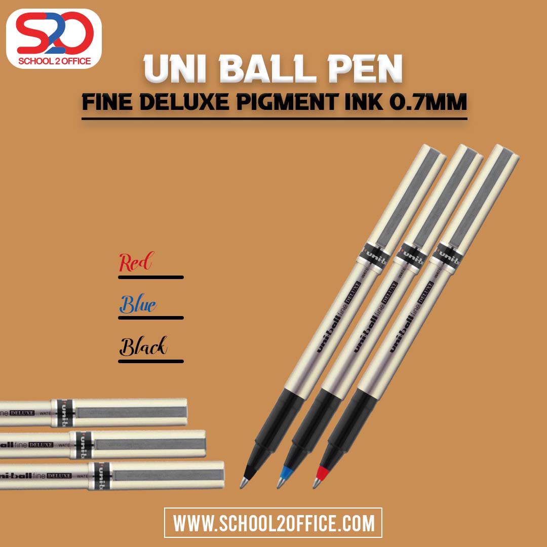 Uni Ball Fine Deluxe Pigment Ink 0.7mm (1 ball pen) UB 177
