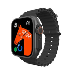 X8 Plus Ultra Smart Watch Series 8 NFC 2.08 Inch Always-On Display & Wireless Charging 49mm Black